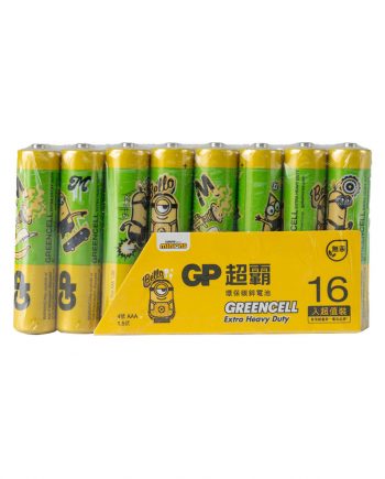 【GP 超霸】4 號 AAA 小小兵碳鋅電池（16 入超值裝）