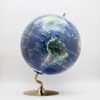 【SkyGlobe】12 吋衛星觸控鋰電池 N 型金屬底座地球儀（AR 互動款 / 中英文對照）