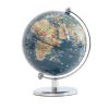 【SkyGlobe】5 吋衛星亮面金屬手臂地球儀（中文版）