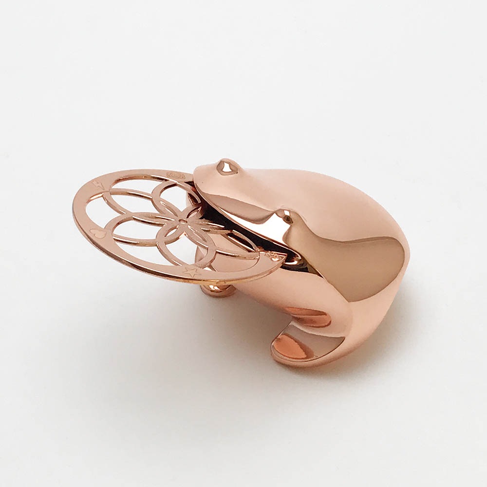 免運 【招財揪吉】揪吉千財- 玫瑰金– 鬍子哥嚴選