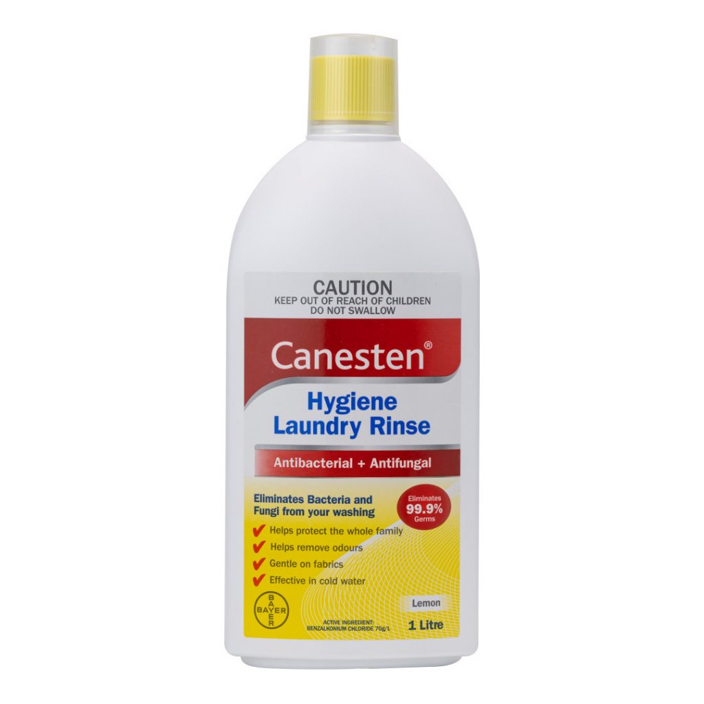 【BAYER CANESTEN】HYGIENE LAUNDRY RINSE 洗衣消毒液 檸檬（1L） 鬍子哥嚴選