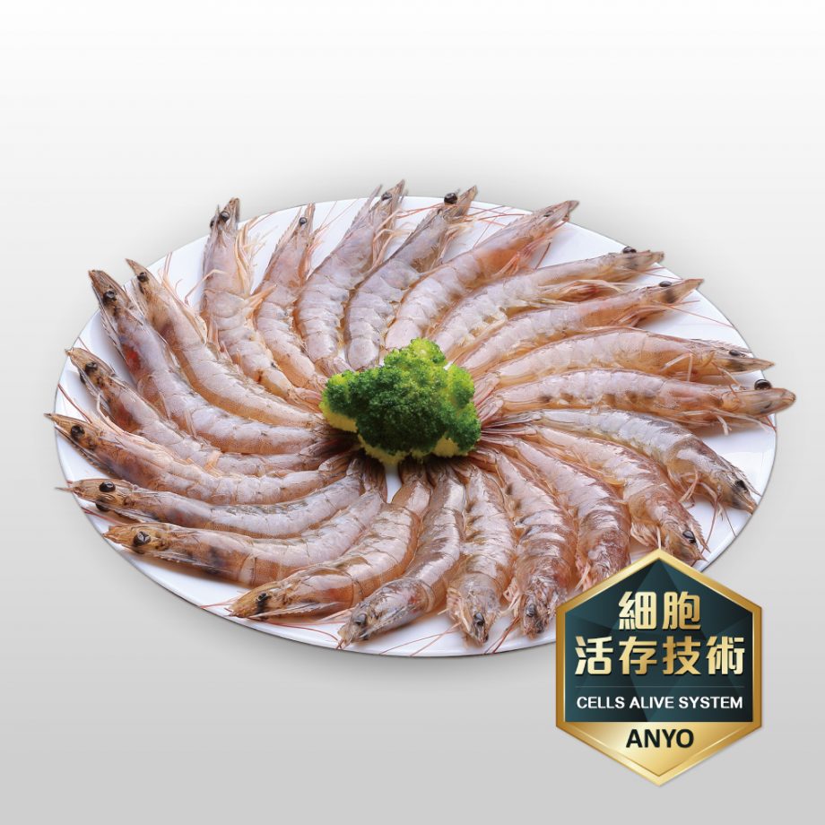 【安永鮮物】台灣特選白蝦（300g）