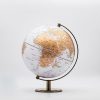 【SkyGlobe】10 吋白海金陸地大理石地球儀（英文版）