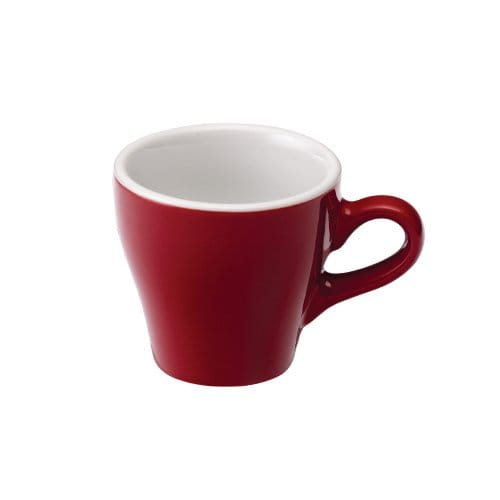 【英國 Loveramics】Coffee Pro - Tulip 濃縮咖啡杯 2 入組 - 紅（80ml）