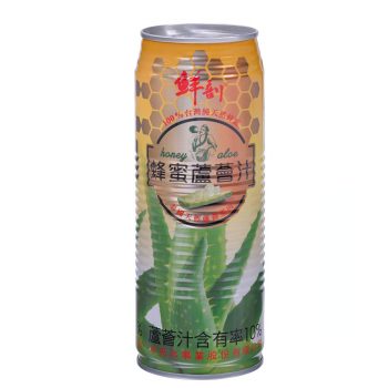 【半天水】鮮剖蜂蜜蘆薈汁（520ml × 24 入 / 箱）