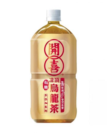 【開喜】凍頂烏龍茶 - 有糖（1000ml × 12 入 / 箱）