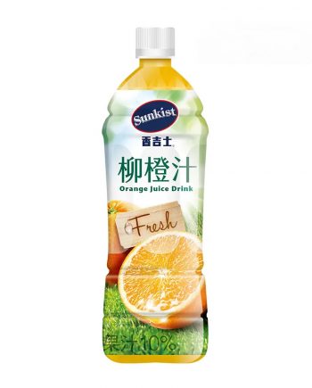 【Sunkist 香吉士】柳橙果汁飲料（900ml × 12 入 / 箱）