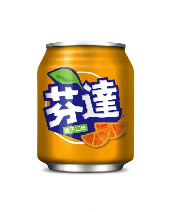 【Fanta 芬達】橘子汽水 - 易開罐（250ml × 24 入 / 箱）