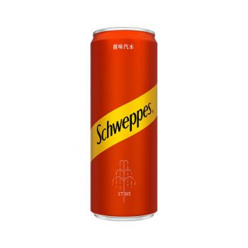 【Schweppes 舒味思】薑汁汽水 - 隨行罐（330ml × 24 入 / 箱）