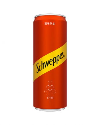 【Schweppes 舒味思】薑汁汽水 - 隨行罐（330ml × 24 入 / 箱）