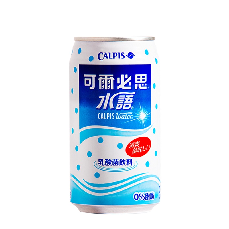 【可爾必思】水語乳酸菌飲料 - 罐裝（335ml × 24 入 / 箱）