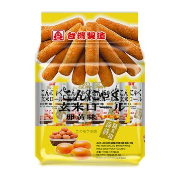 【北田】蒟蒻糙米捲 - 蛋黃口味（160g × 12 包）