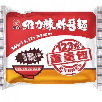 【維力】維力辣炸醬麵 - 重量包（4 入 × 6 袋 / 箱）