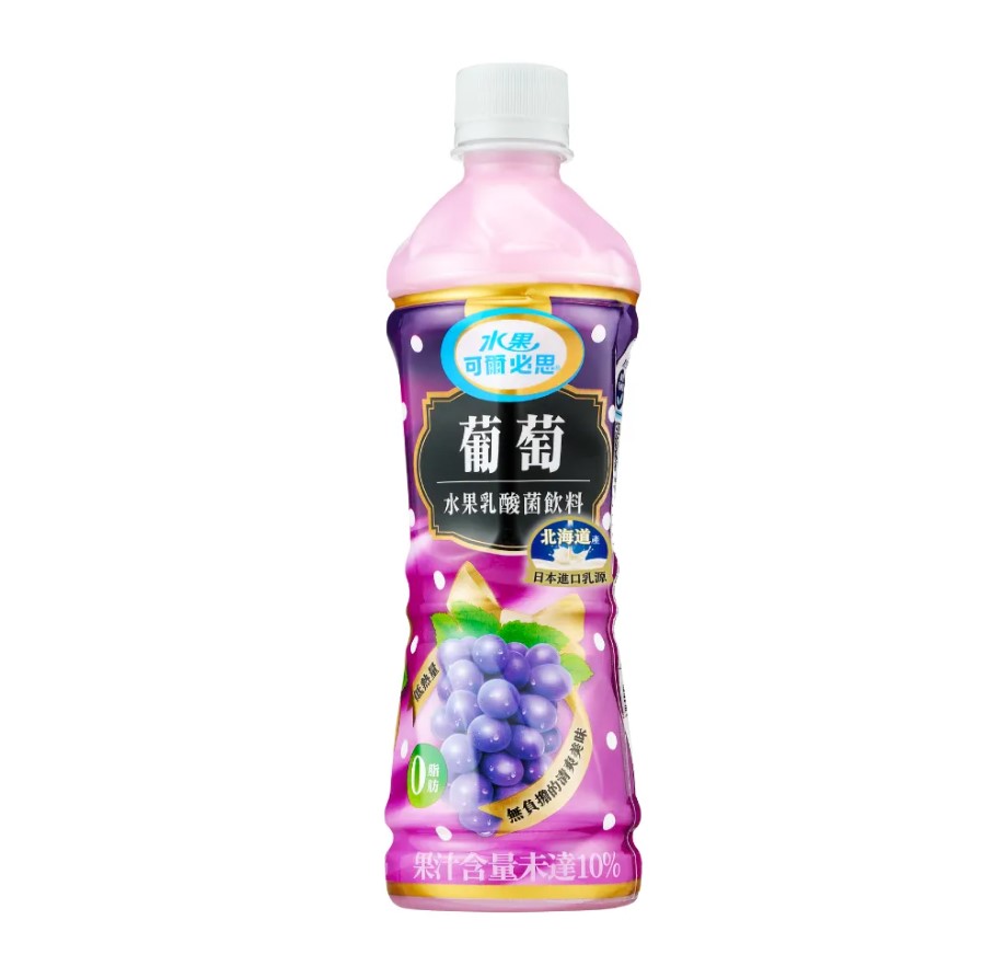 【可爾必思】葡萄乳酸菌飲料（500ml × 24 入 / 箱）