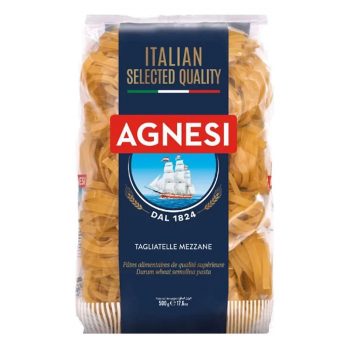 【Agnesi 安尼斯】鳥巢寬麵（500g × 2 袋）