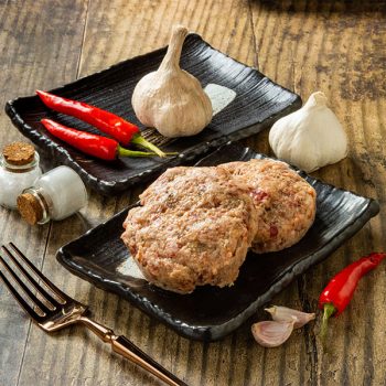 【胡同燒肉】日本 A5 和牛漢堡排 - 辣味（100g × 6 顆）
