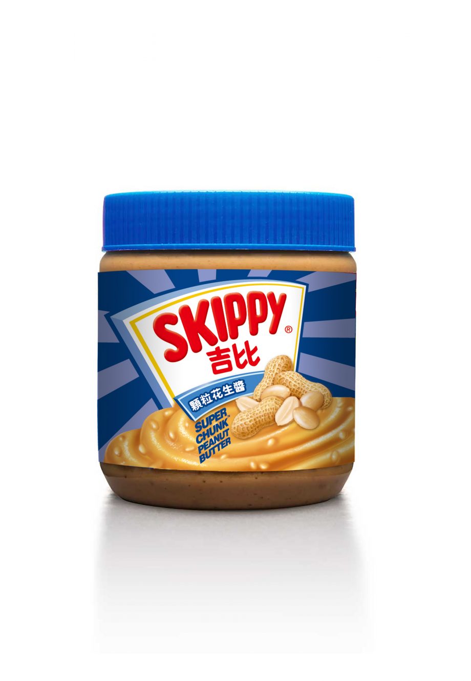 【SKIPPY 吉比】顆粒花生醬（340g × 2 入 / 組）