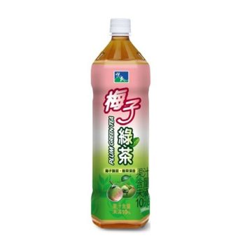 【悅氏】梅子綠茶（1000ml × 12 入 / 箱）