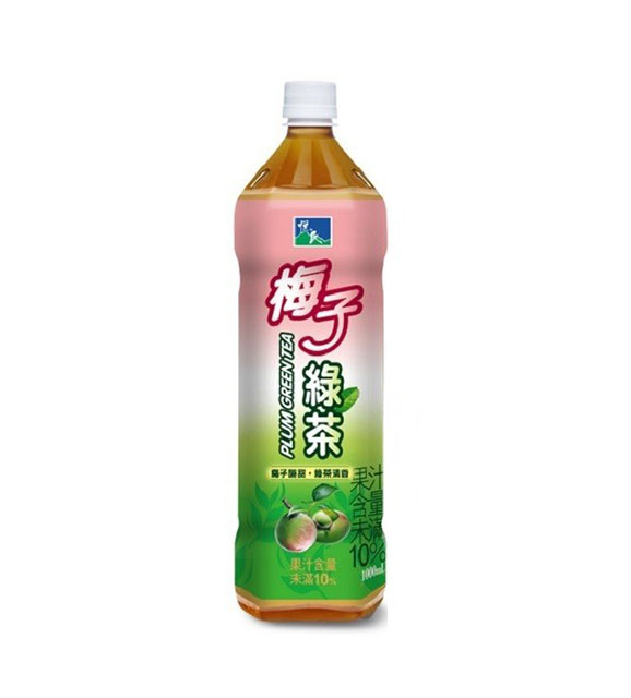 【悅氏】梅子綠茶（1000ml × 12 入 / 箱）