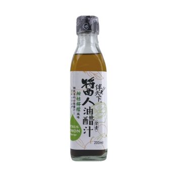 【維義】伴天下醬人油醋汁 - 柑桔檸檬風味（200ml / 罐）