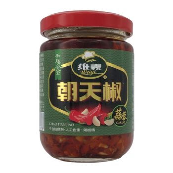 【維義】御膳食堂蒜蓉朝天辣椒（170g / 罐）