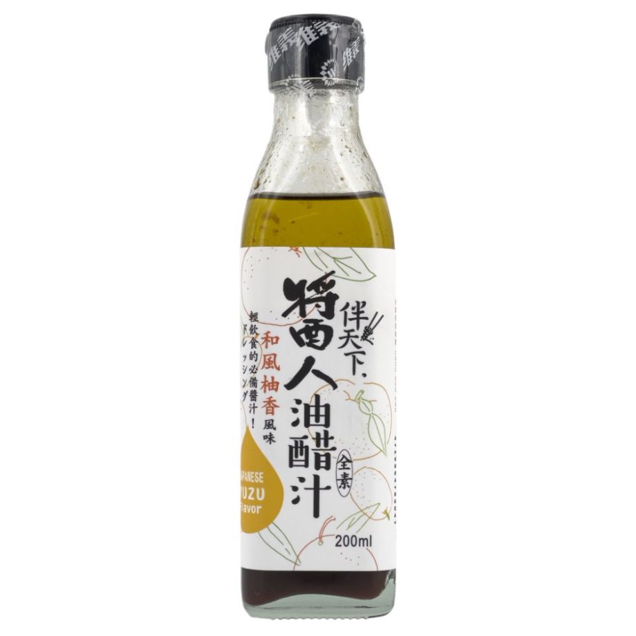 【維義】伴天下醬人油醋汁 - 和風柚香（200ml / 罐）