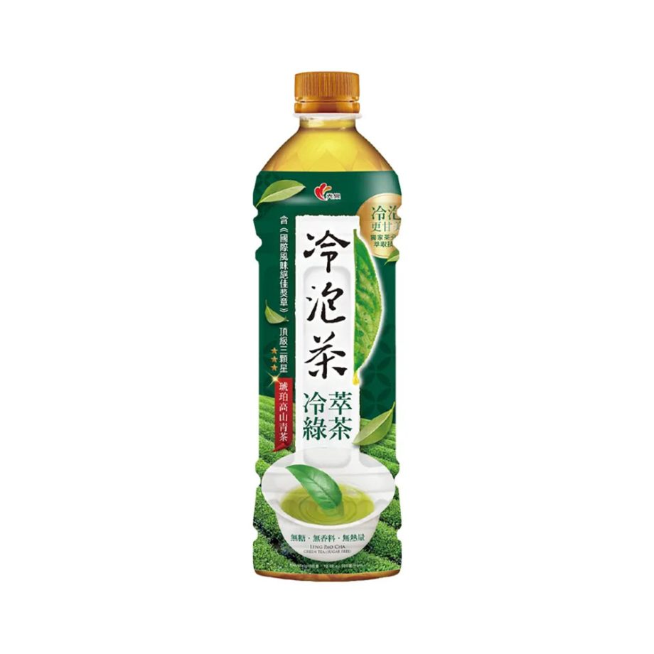 【光泉】冷泡茶 - 冷萃綠茶（585ml × 24 入 / 箱）