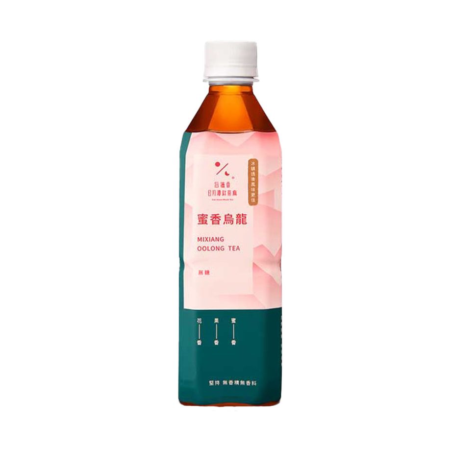 【日月潭紅茶】炭焙王 2 號蜜香烏龍 - 無糖（490ml × 24 入 / 箱）