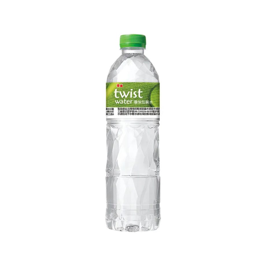 【泰山】Twist Water 環保包裝水（600ml × 24 入 / 箱）