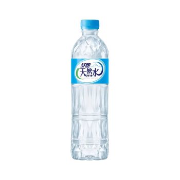 【舒跑】天然水（600ml × 24 入 / 箱）