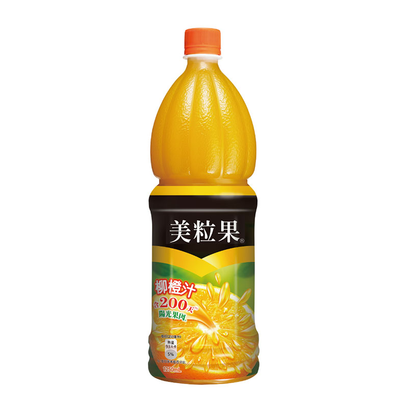 【美粒果】柳橙汁（1250ml × 12 入 / 箱）