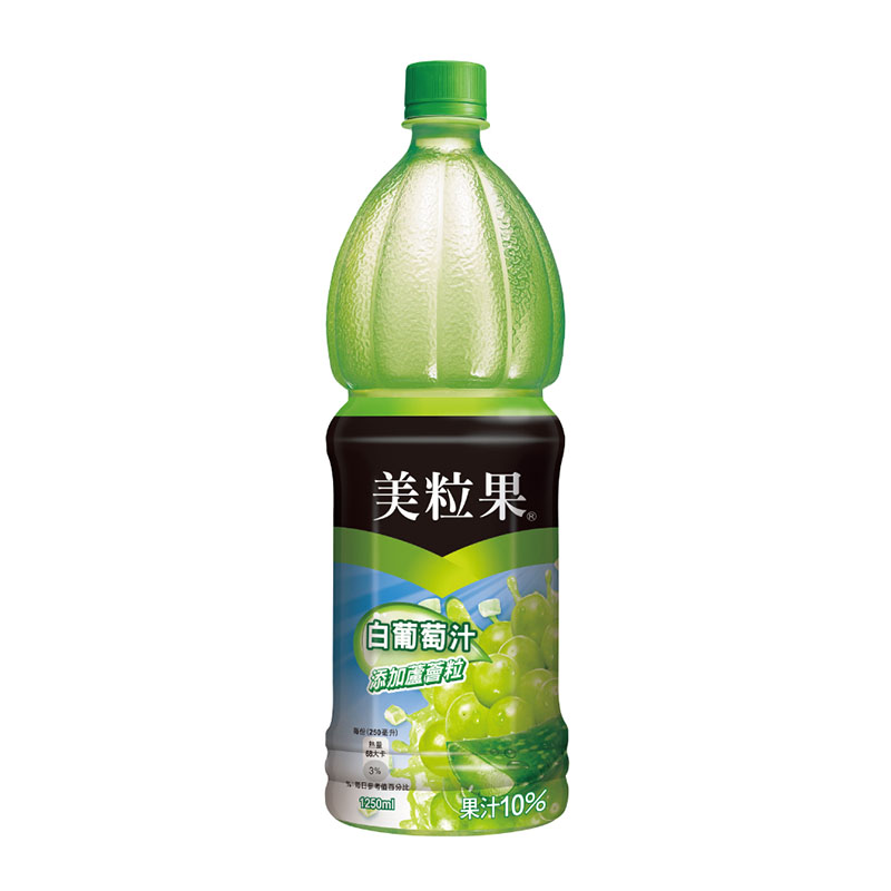 【美粒果】白葡萄汁（1250ml × 12 入 / 箱）