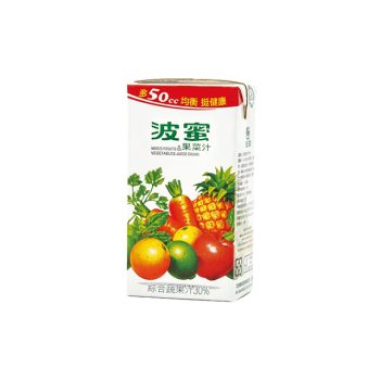 【波蜜】果菜汁（300ml × 24 入 / 箱）