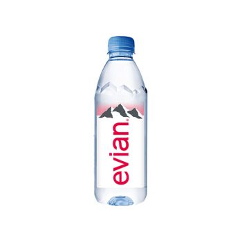 【evian】天然礦泉水寶特瓶（500ml × 24 入 / 箱）