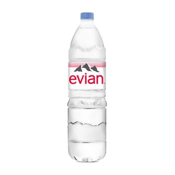 【evian】天然礦泉水寶特瓶（1500ml × 12 入 / 箱）