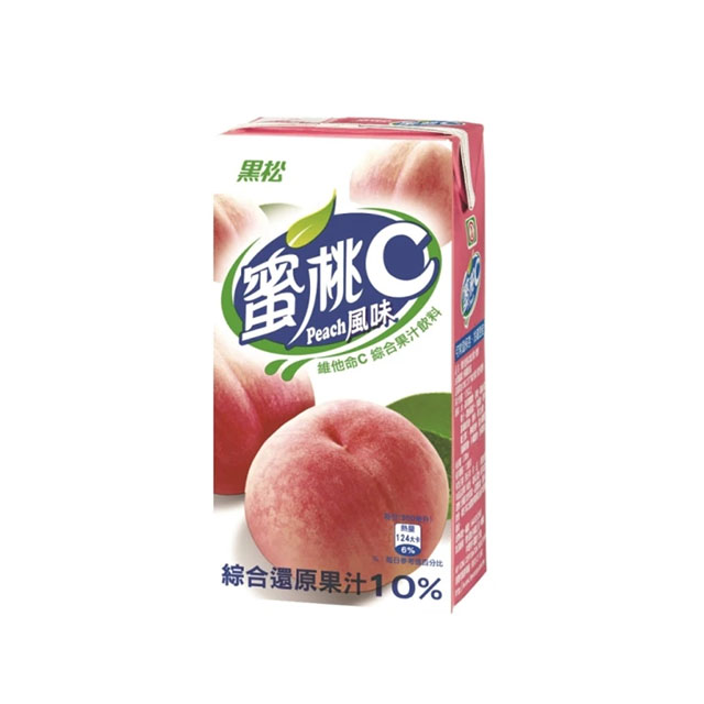 【黑松】蜜桃 C（300ml × 24 入）