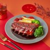 【胡同燒肉】2025 年菜單品 - 秘製醬燒豬肋排（600g）