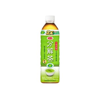 【愛之味】日式綠茶分解茶（590ml × 24 入 / 箱）