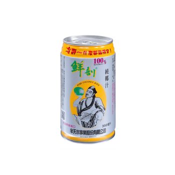 【半天水】鮮剖 100% 純椰汁（350ml × 24 入 / 箱）