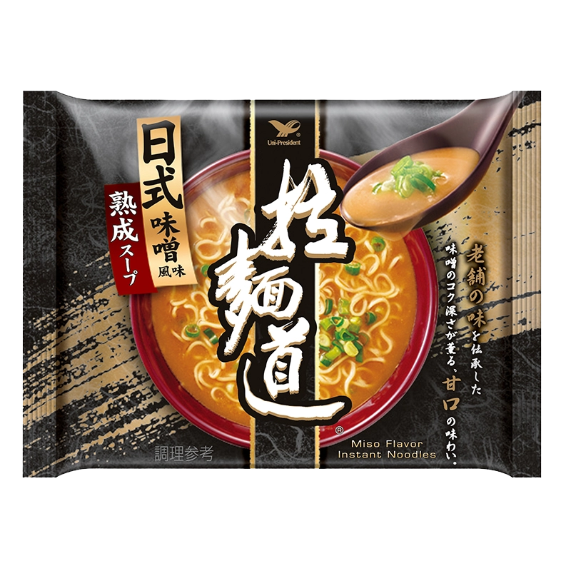 【拉麵道】日式味噌風味 - 袋麵（24 入 / 箱）