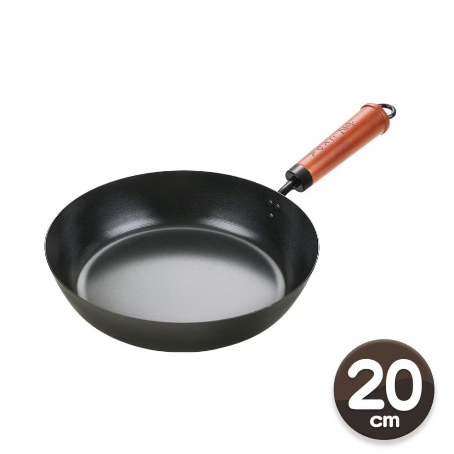 【佐佐味】碳鋼不沾平底鍋(20cm) 【佐佐味】碳鋼不沾平底鍋(20cm)