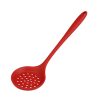 【安心】矽膠料理漏勺（紅）