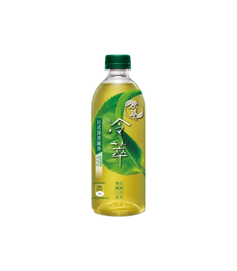 【原萃】冷萃日式深蒸綠茶（450ml × 24 入 / 箱）