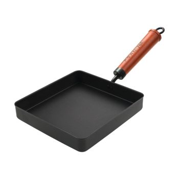【佐佐味】碳鋼不沾方型平煎鍋（20 x 21cm）