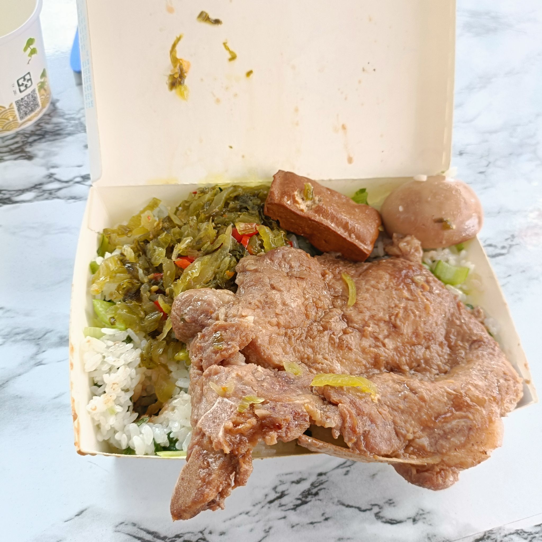 正宗上海排骨菜飯