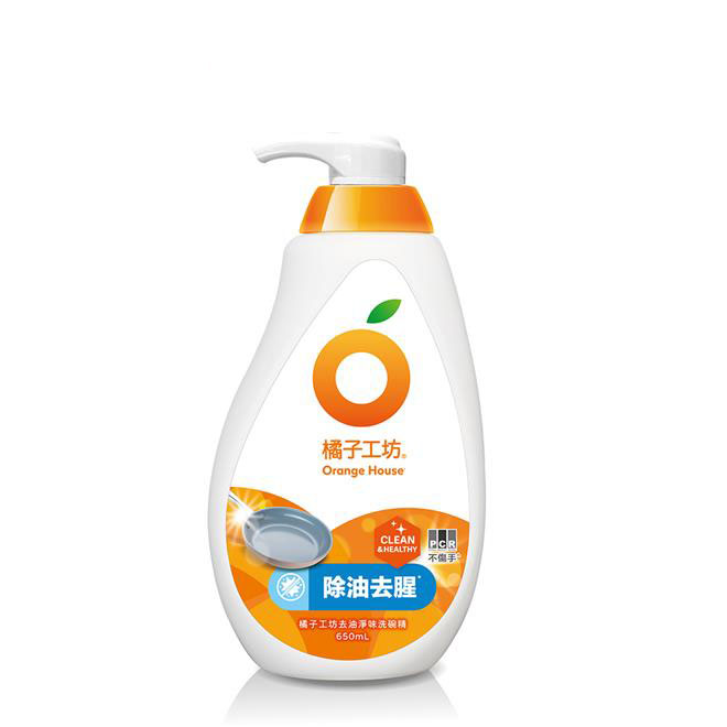 【橘子工坊】蔬果碗盤洗碗精 - 去油淨味（650ml）