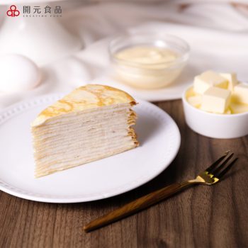 【開元食品】法式香緹千層蛋糕（8 吋 / 盒）
