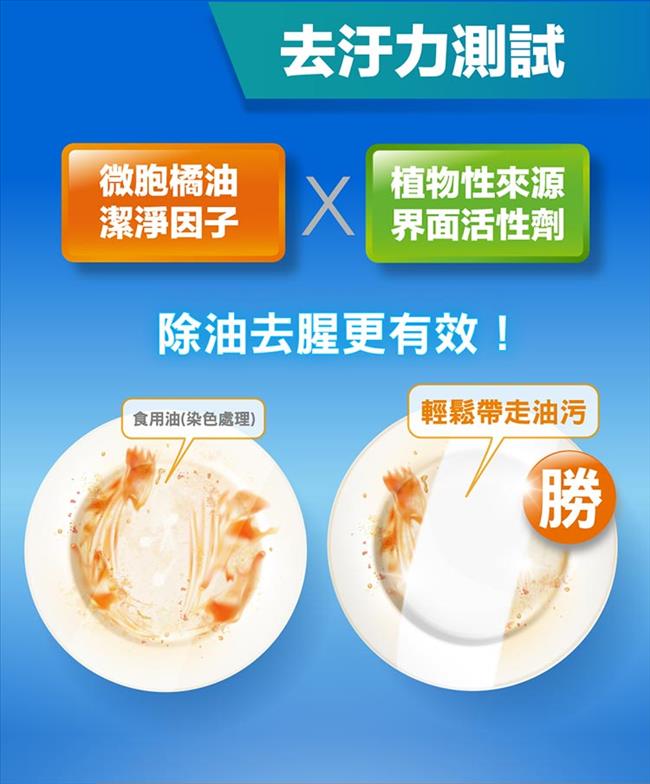 【橘子工坊】蔬果碗盤洗碗精 - 去油淨味（650ml）