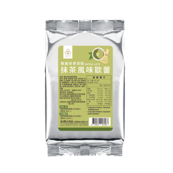 【開元食品】精選世界茶飲 - 抹茶風味歐蕾粉（600g × 2 包）