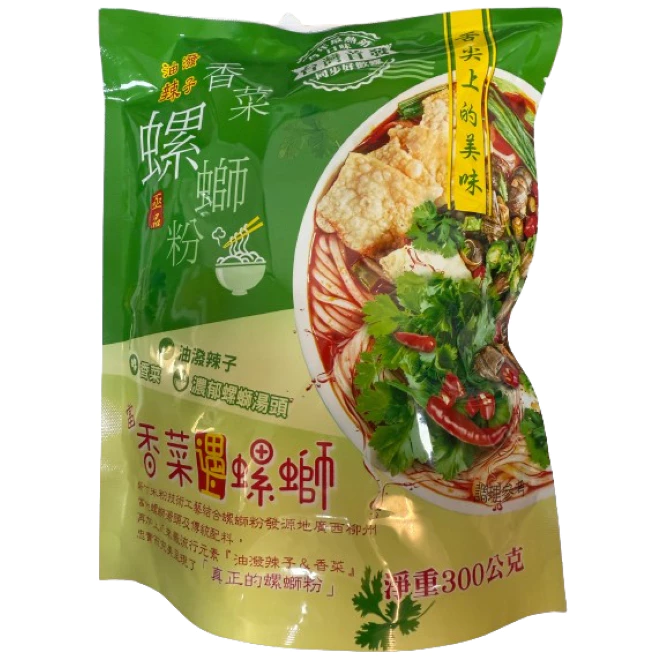 【亟品】螺螄粉 - 香菜螺螄酸辣粉（10 入，袋裝）